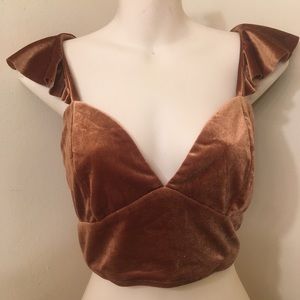 Velvet top